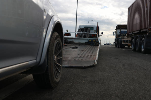 Camion spécialisé dans l’enlèvement de véhicules